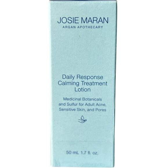 JOSIE MARAN ARGAN APOTHECARY DAILY‎ RESPONSE CALMING TREATMENT LOTION ~ 1.7 OZ - Picture 2 of 5